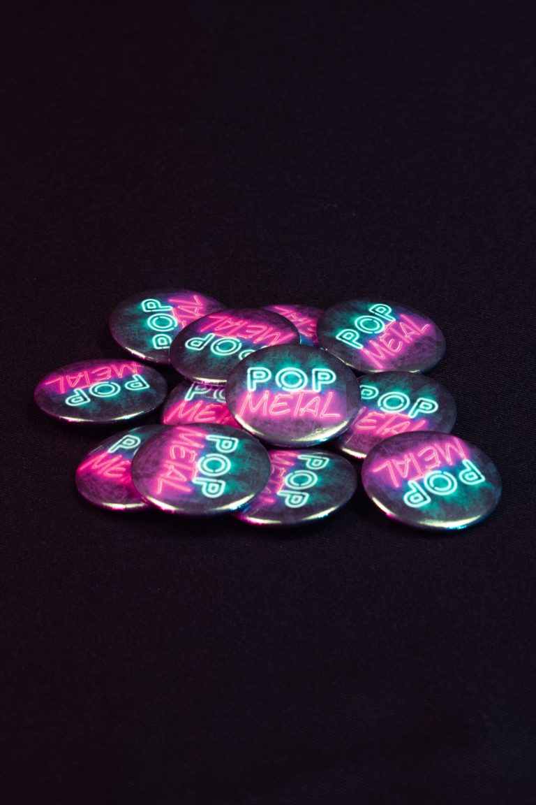 Placka "POP METAL"